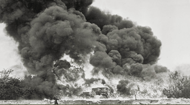 Flame Barrage Testing in 1940