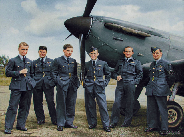 Pilots of No. 1 PRU Squadron based at Wick