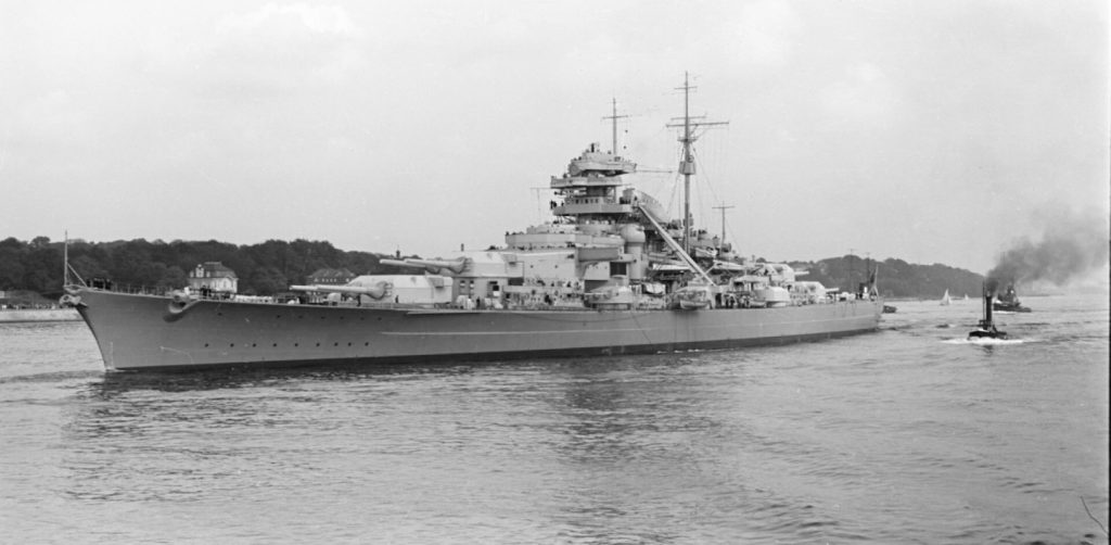 The German battleshipBismarck